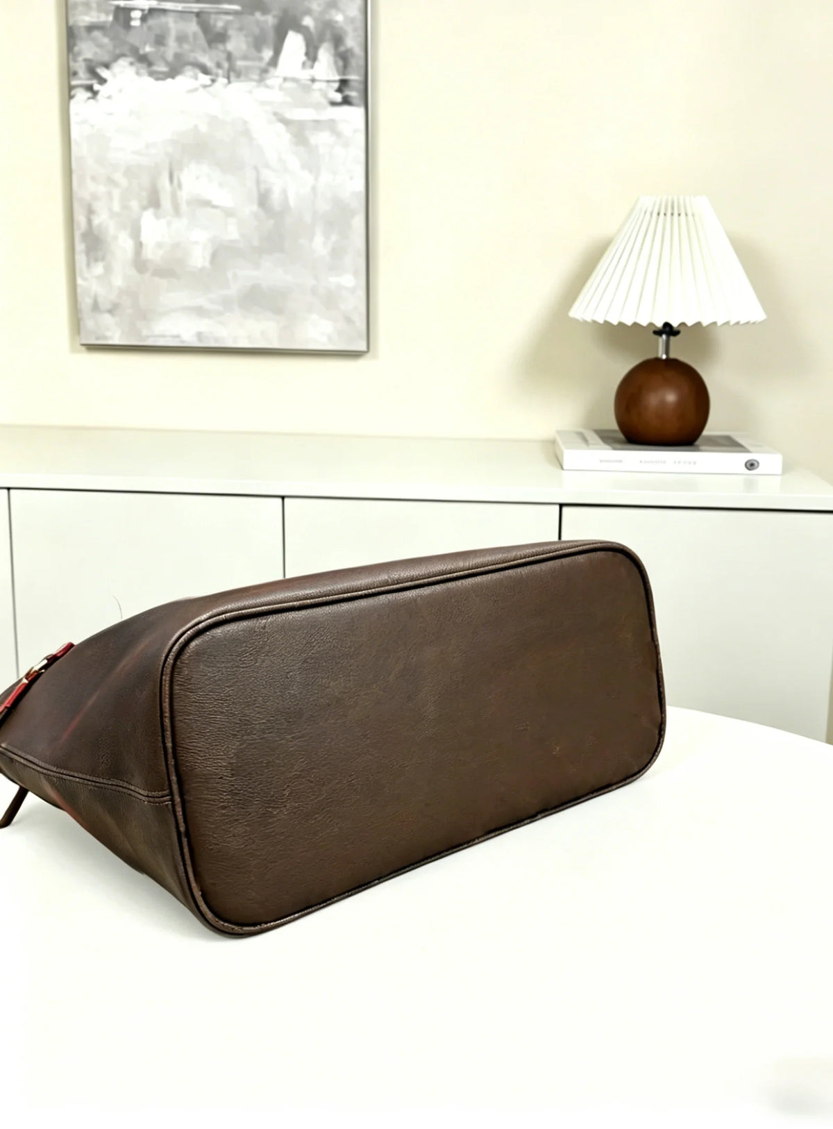 Women Large Capacity Tote Bag Single Shoulder Handbag With Coin Purse Size: 32*28cm