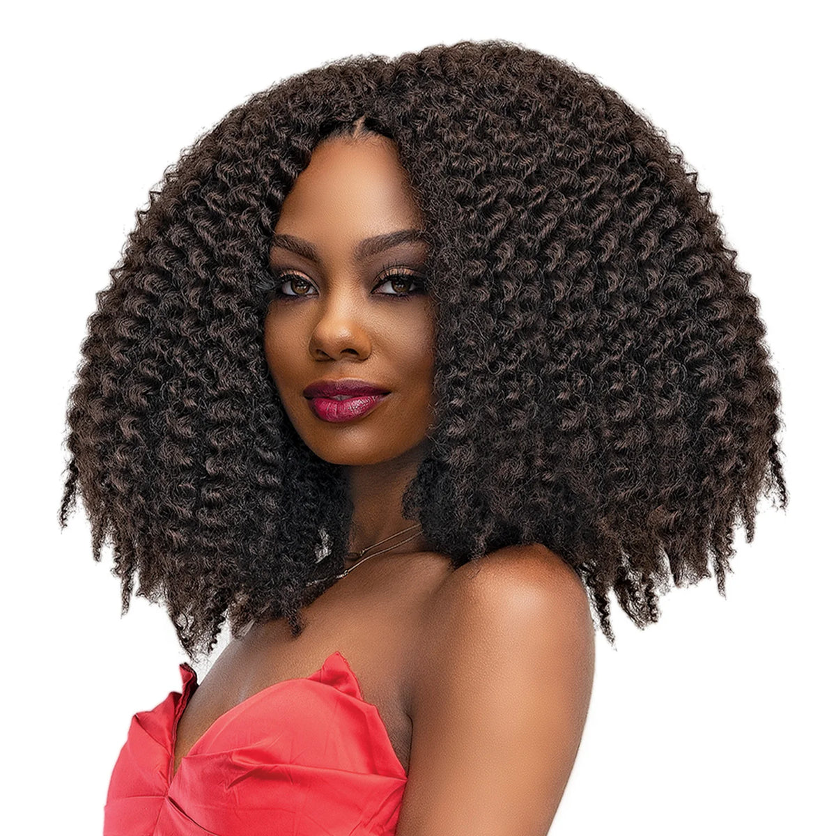 Box Deal Janet Collection Crochet Braids Nala Tress 3x Afro Hot Twist(14'16'18') (50 packs), Synthetic Hair