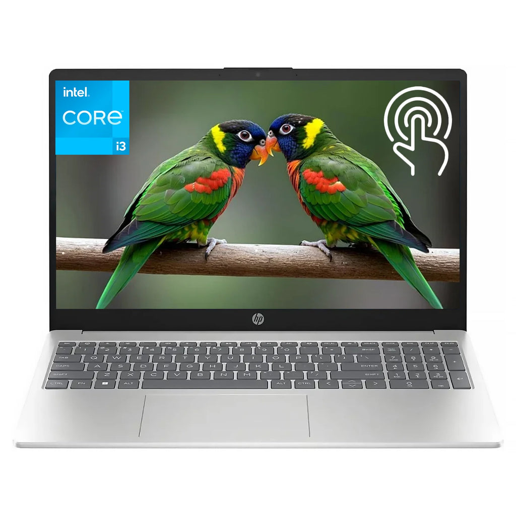 HP 15.6" HD TouchScreen Business Laptop, Intel Core i3-1315U, 16GB DDR4 RAM, 1TB SSD, Wi-Fi 6, Windows 11 Home, Natural Silver