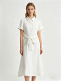2026 Summer New Style Women's White Dress - Luxury Slim Fit Style - Sexy Women's Evening Gown