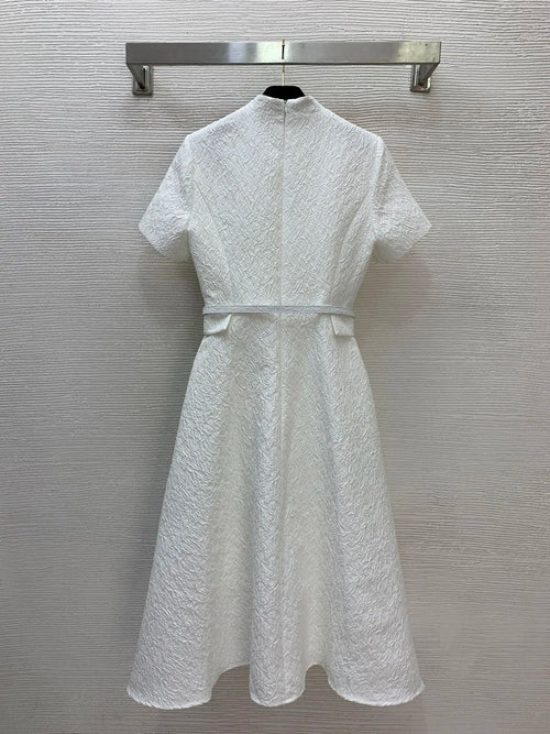 2026 Summer New Design Women's White Dress - High-end Luxury Slim-Fitting Style Sexy Women's Evening Gown
