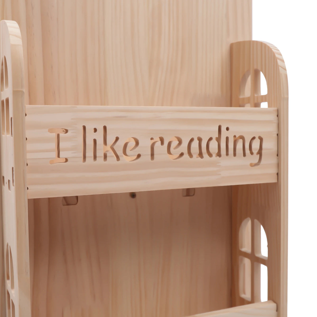 Rotating Bookshelf 360 Display Floor Standing Bookcase Storage Rack for Kids Children's Bookshelf, Book Display Stand, Wood Book