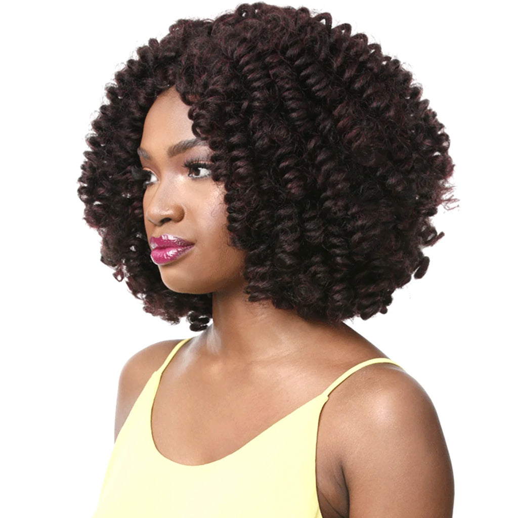 Box Deal Sensationnel Synthetic Hair Crochet Braids Curlfinity Pre Looped Orange Rod [10"] (60 packs)