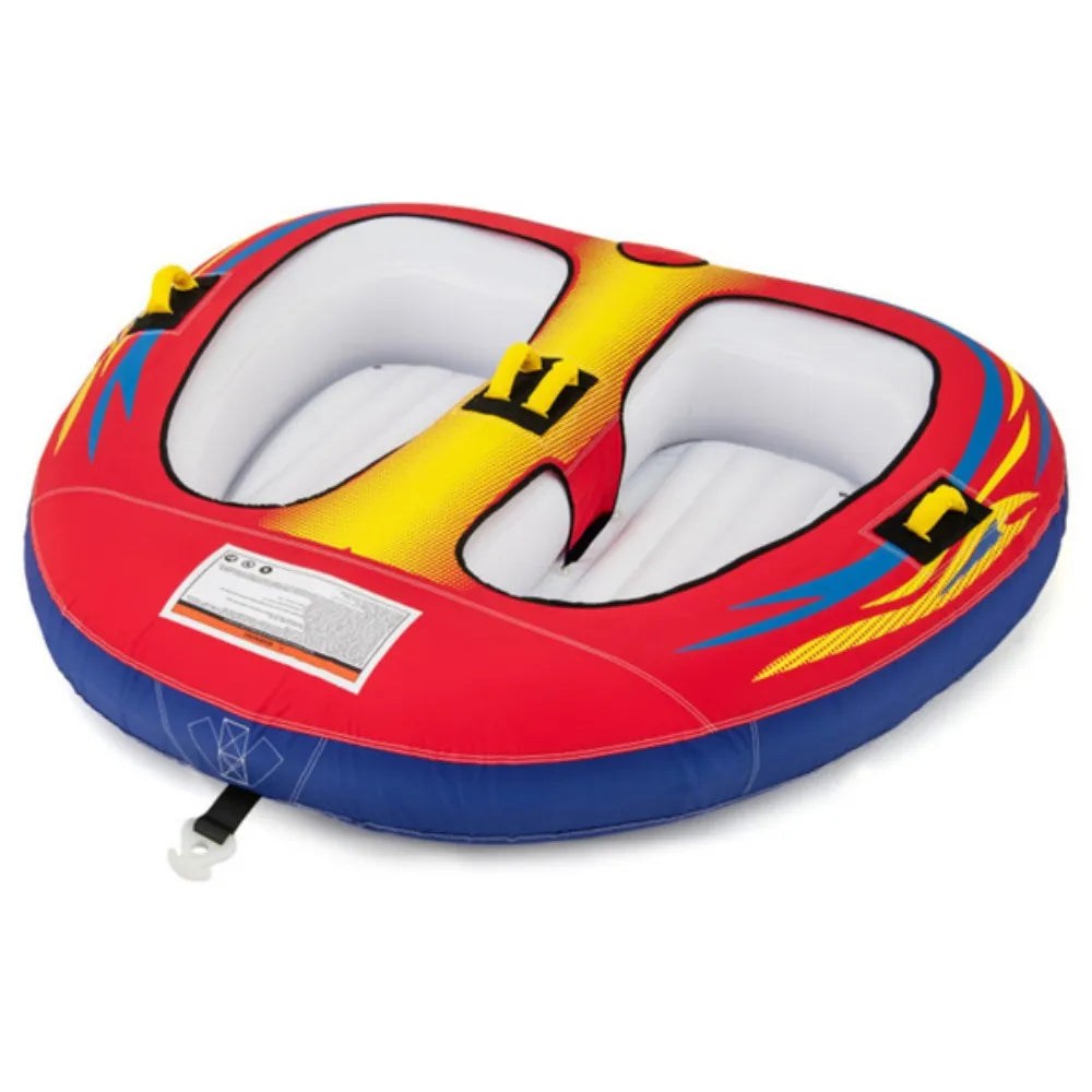 Double inflatable tow kayak Enhanced Water Fun for thrilling water adventures across oceans lakes rivers or pools