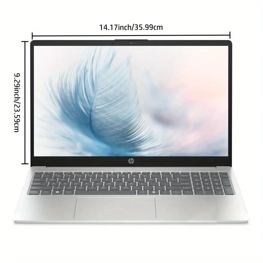 HP 15.6" HD TouchScreen Business Laptop, Intel Core i3-1315U, 16GB DDR4 RAM, 1TB SSD, Wi-Fi 6, Windows 11 Home, Natural Silver