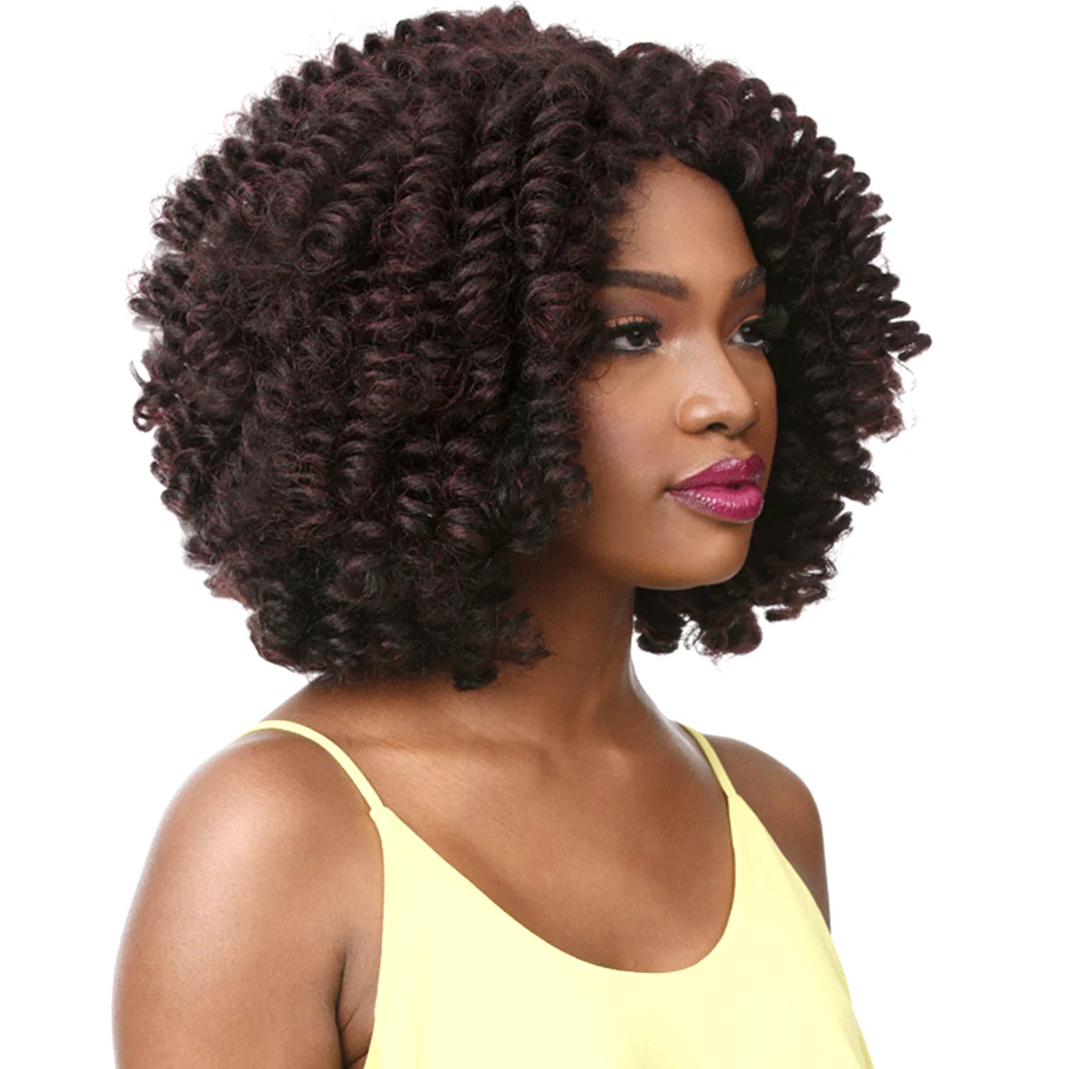 Box Deal Sensationnel Synthetic Hair Crochet Braids Curlfinity Pre Looped Orange Rod [10"] (60 packs)