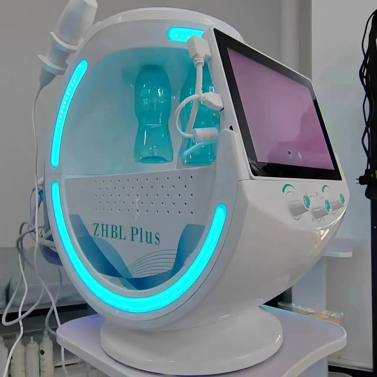High Quality Smart Ice Blue Facial Treatment Machine 2025 Hydrofacial 7 in 1 Professional  Portable Dermabrasion