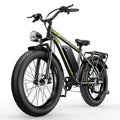 Keemigo 1000W Powerful Motor Electric Bike 20*4'' Off Road Fat Tire 48V15.6Ah Battery 330lbs Max Load 31MPH Max Speed For Adult