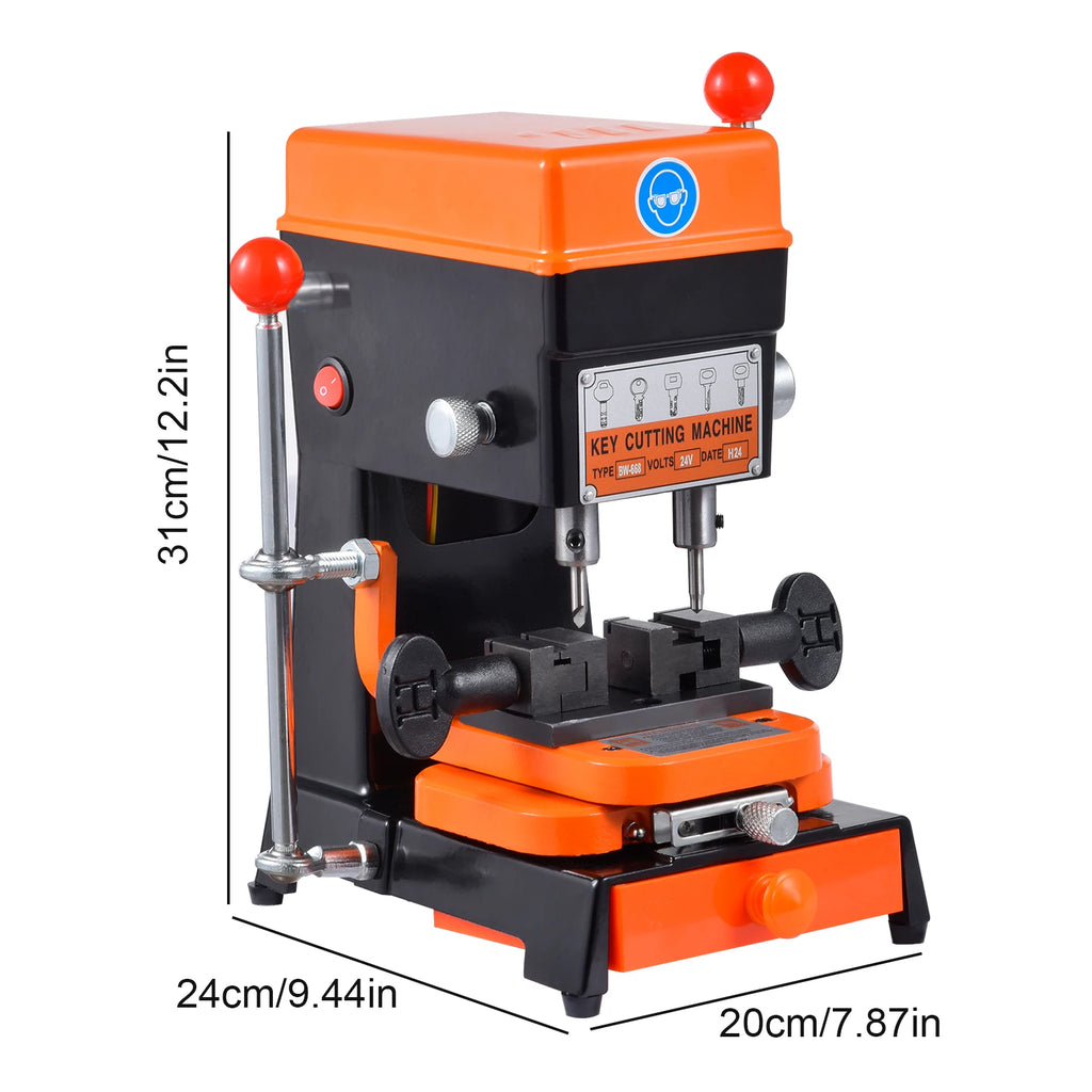 110V Key Duplicator Machine, Car Key Cutting Machine for Hardware Stores