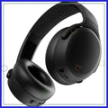 Wireless Over-Ear Headphones with ANC, Multi-Sensory Bass, 60H Battery for iPhone Android - True Black