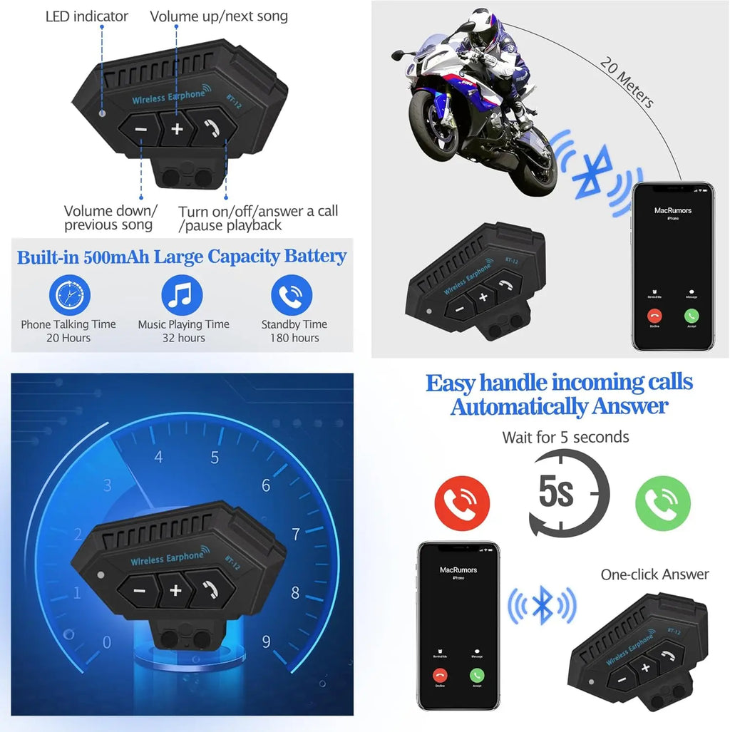 Bluetooth Motorcycle Helmet Modular Motorcycle Helmet with Bluetooth DOT Approved Dual Visor Full Face Flip up Bluetooth Integra