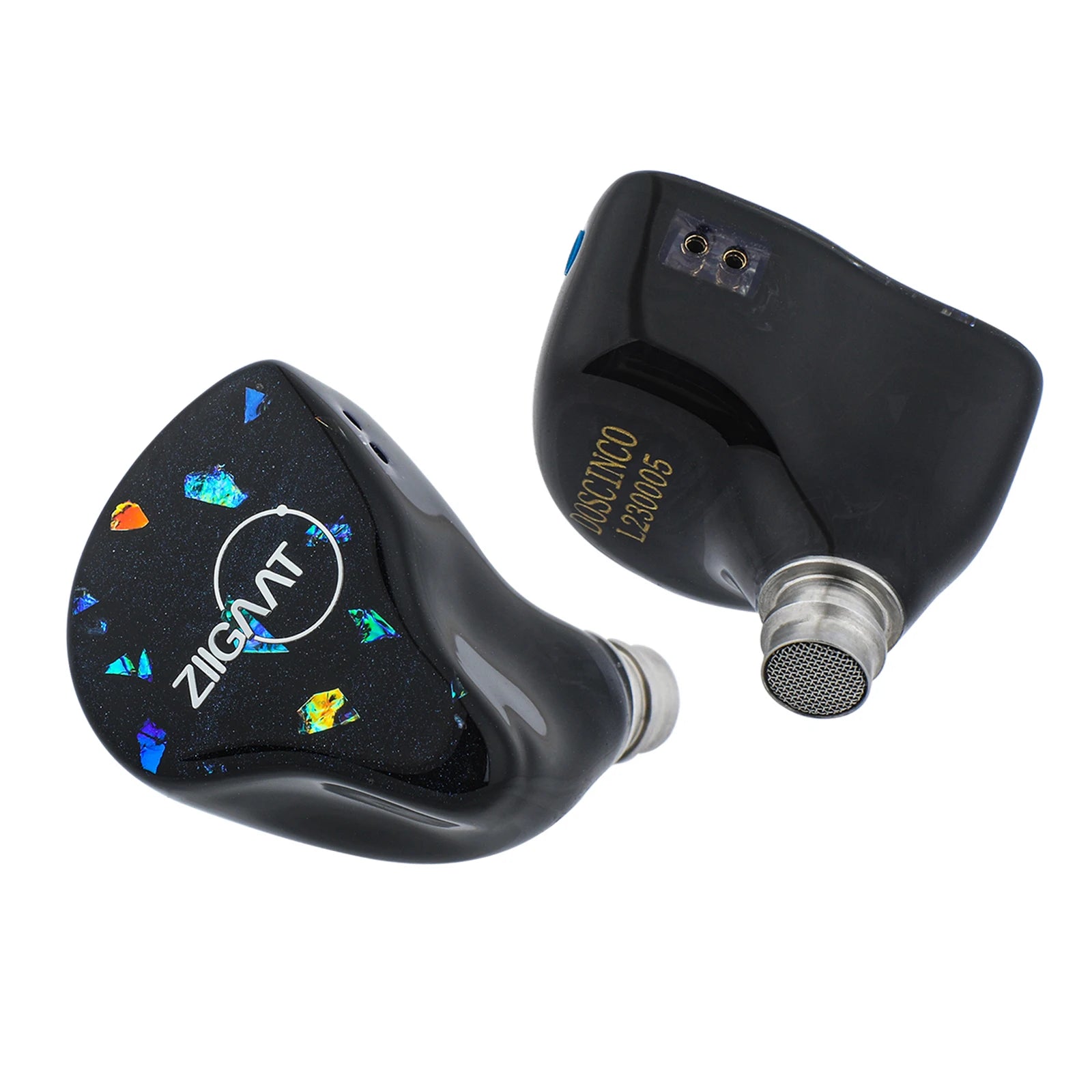 ZiiGaat Doscinco In Ear Monitor 2DD+3BA Hybrid Driver HiFi Earphone Audiophile Tuning with  IEM Cable for Musician