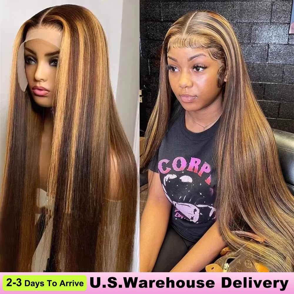 40 50 Inch Bone Straight Human Hair Wigs 13x6 Hd Lace Frontal Wig Brazilian 250 Density Human Hair 360 Full Lace Front Wig