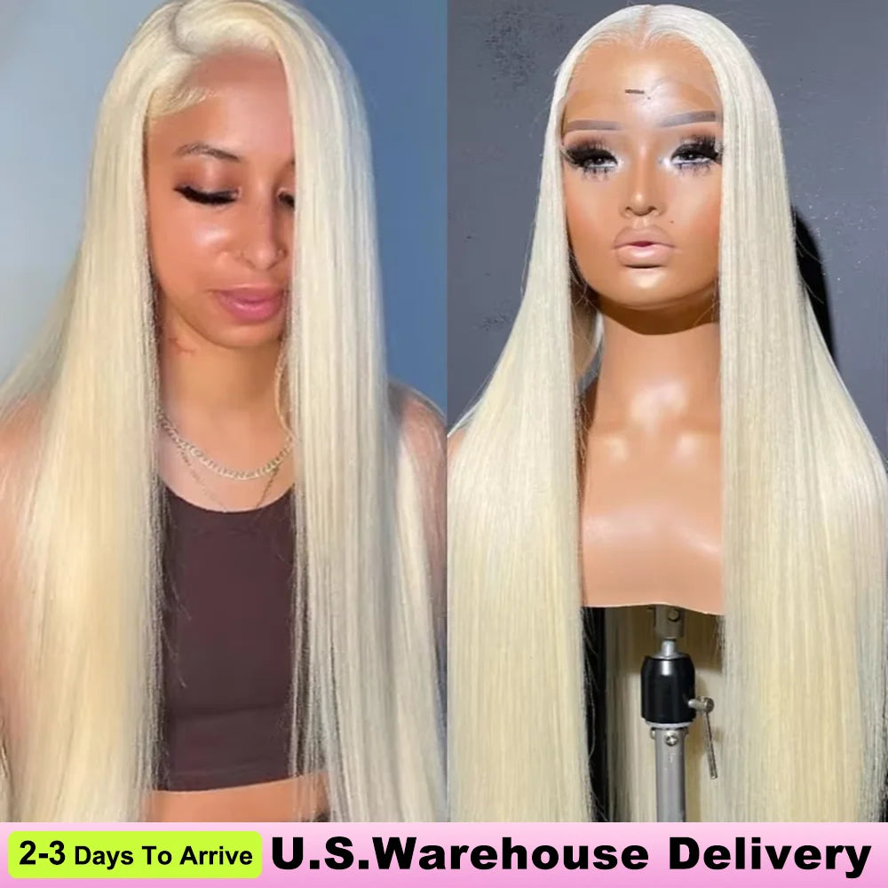 40 50 Inch Bone Straight Human Hair Wigs 13x6 Hd Lace Frontal Wig Brazilian 250 Density Human Hair 360 Full Lace Front Wig