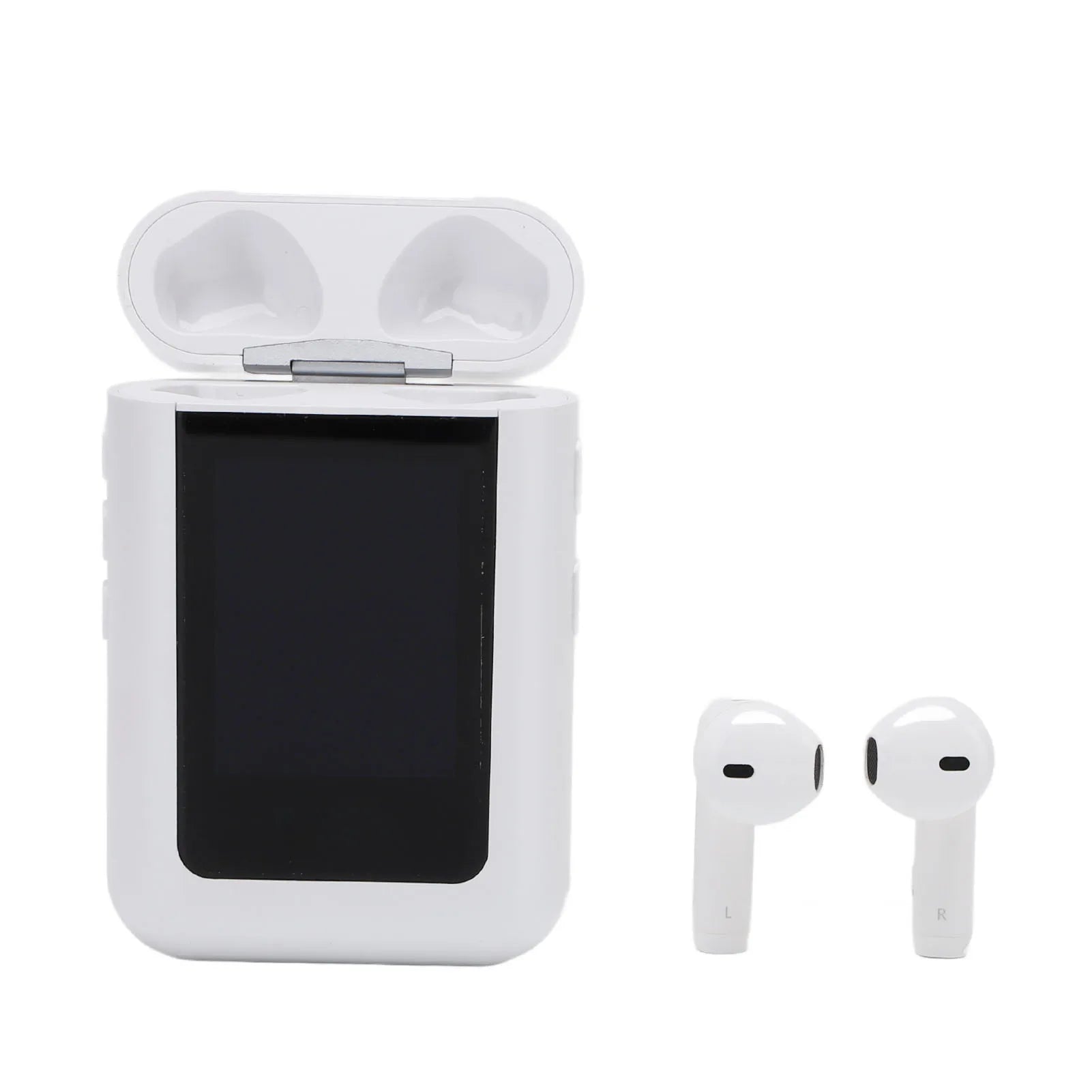 Translator Earbuds  Translation Earphones LCD Screen 144 Languages AI Interaction Recording Translation Earbuds