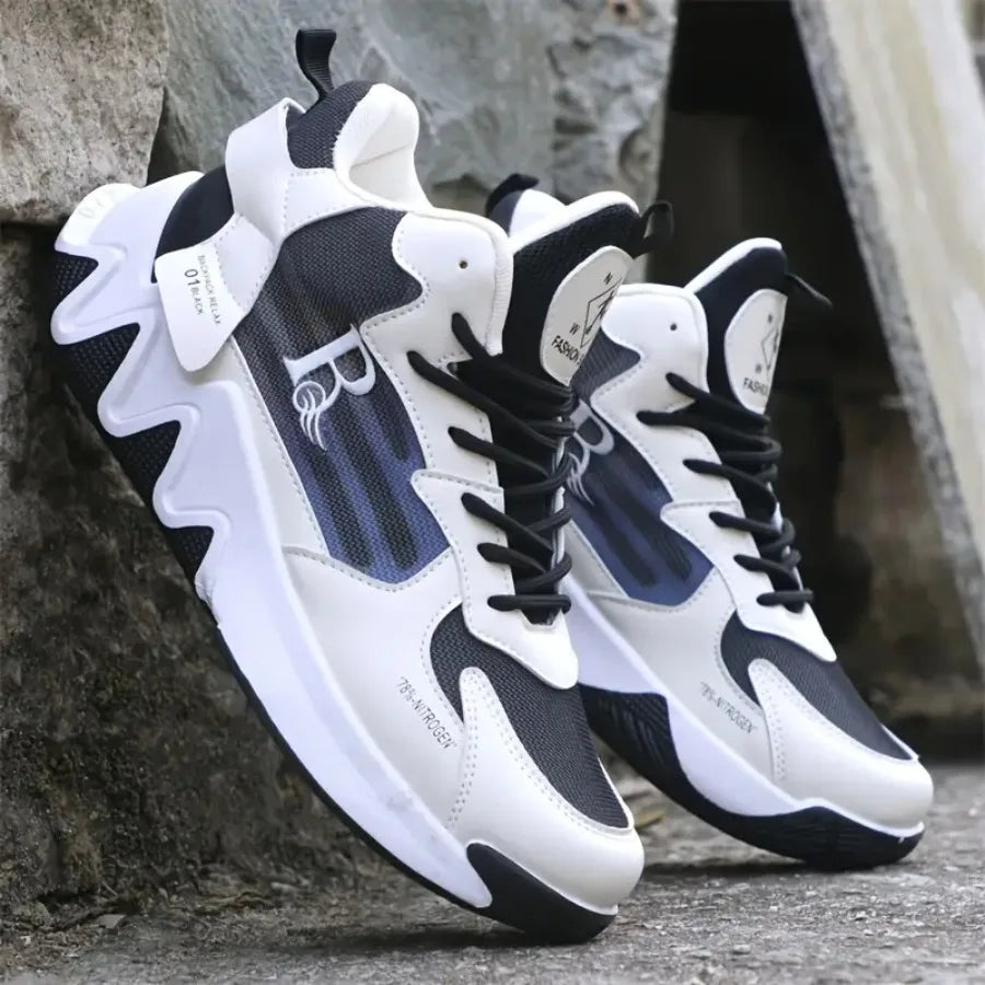 Lightweight And Breathable Running Shoes for Men - Slip-Resistant Sneakers Featuring Cushioned Support Suitable for Gym Workout