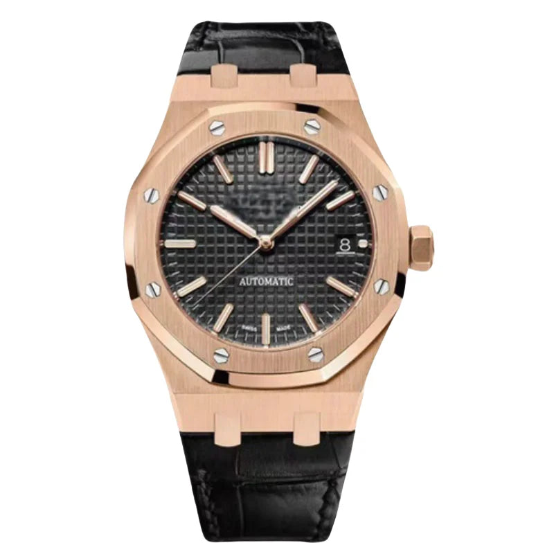 Luxurious Ladies' Watch Factory Oakk Automatic Mechanical 37mm Stainless Steel Case ETA 324 Movement Pointer 20BAR Water