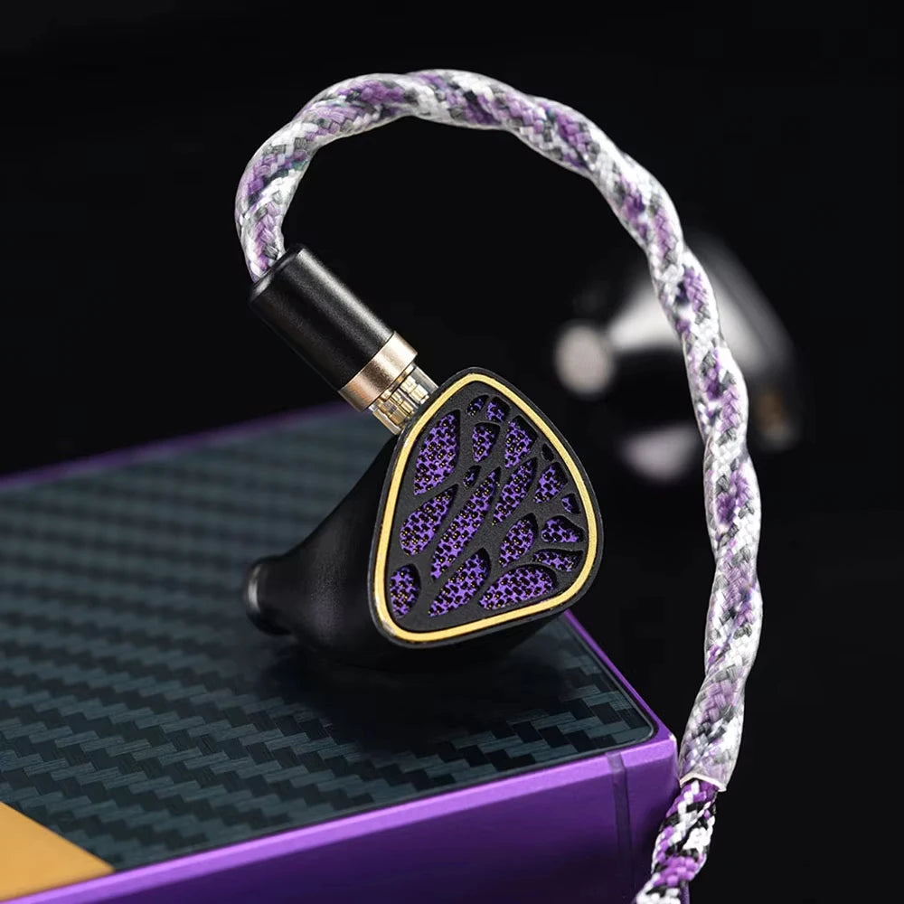 New Kinera NOTT 1DD+4BA In-ear Monitor Earphones IEMs With 0.78mm 2pin 3.5mm+4.4mm Balanced Detachable Plug Cable HiFi Headset