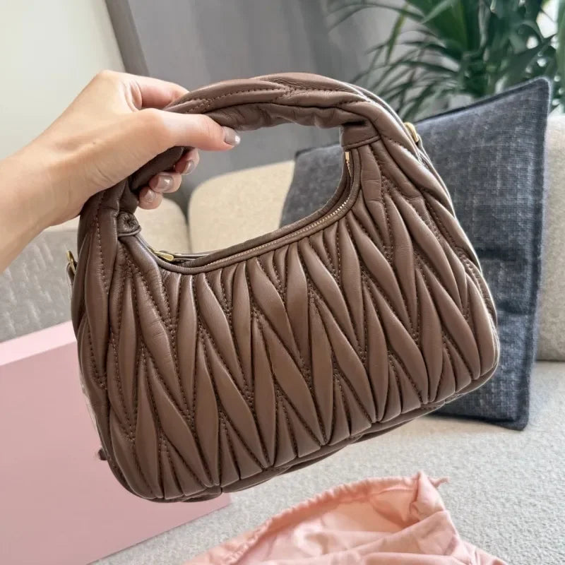 Designer New Women Quality Flower Canvas Wallet Leather Purse Crossbody Clutch Tote card holder luxury purse Crossbody Bags