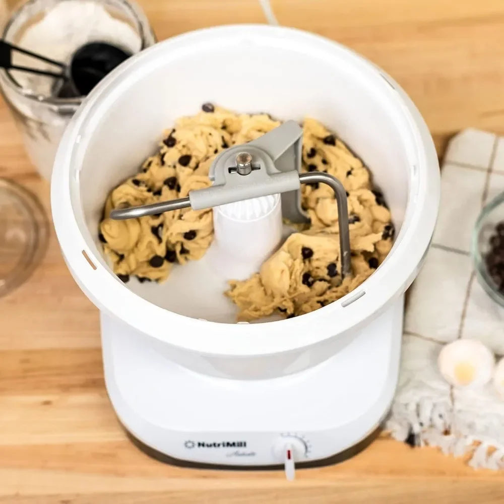 BestsellerBestsellerartiste kitchen electric stand mixer 500 watt 6.5 quart bowl with dough hook & wire whips (black trim)