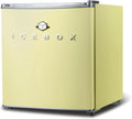 1.7 Cu. Ft. Compact Refrigerator, ENERGY STAR Certified Mini Fridge with Chiller Compartment, Sun Yellow