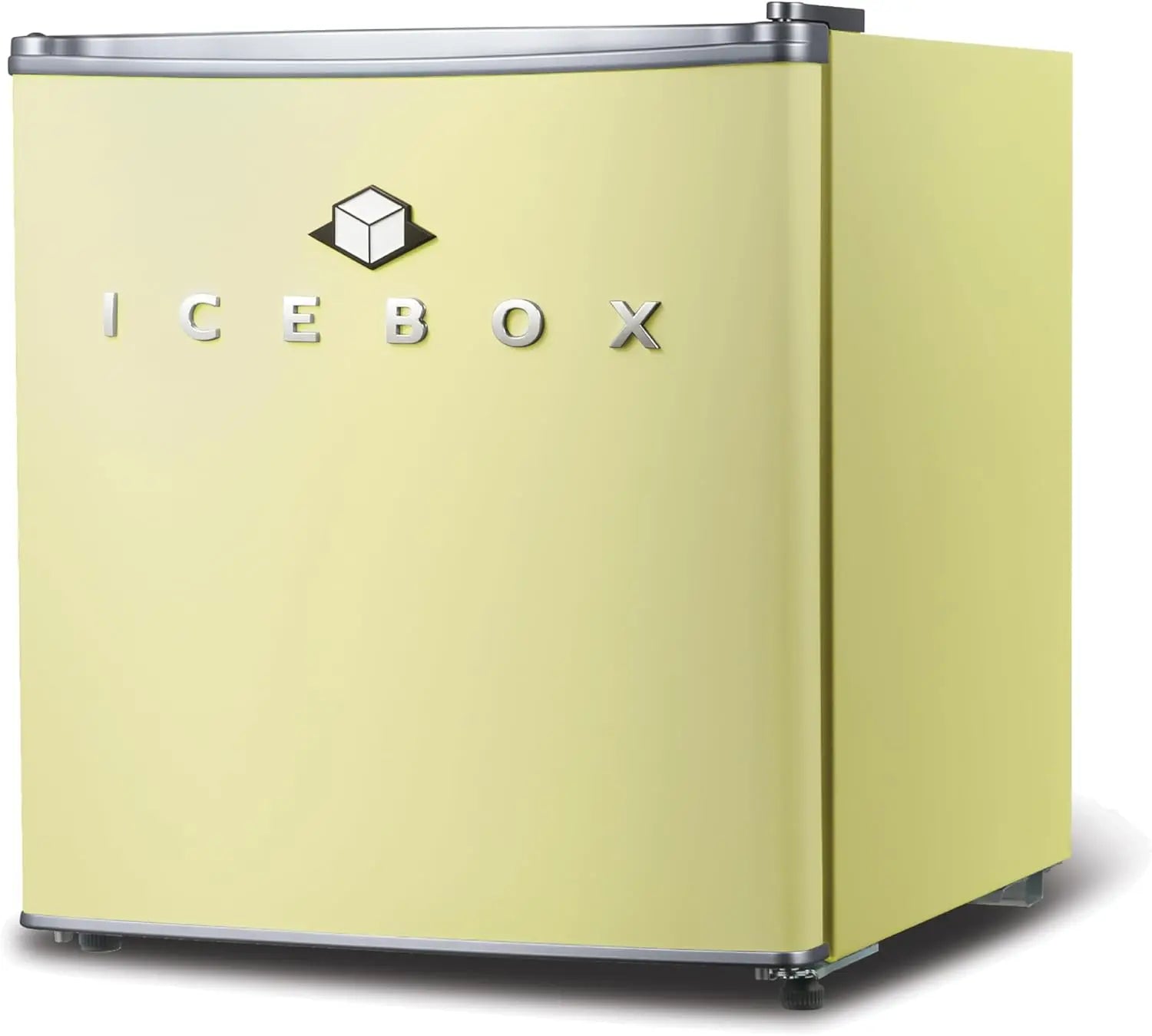 1.7 Cu. Ft. Compact Refrigerator, ENERGY STAR Certified Mini Fridge with Chiller Compartment, Sun Yellow