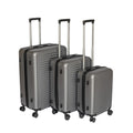 2026 New Design Dark Gray Travel Trolley Case, Lightweight Durable Hardshell Luggage with Spinner Wheels
