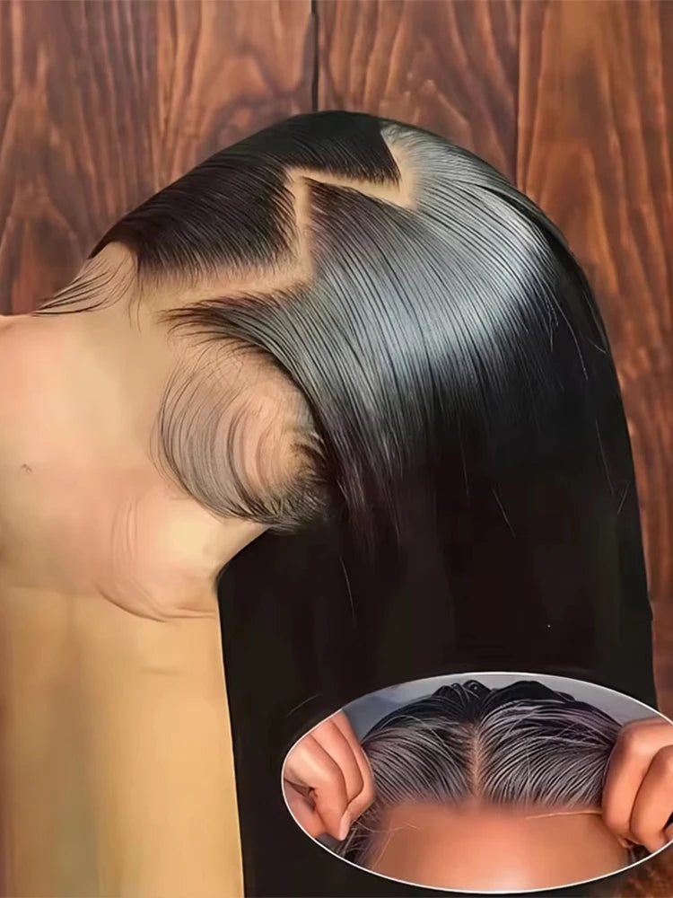 100% Human Hair 13x6 13x4 Bone Straight HD Lace Frontal Glueless Wigs 7x5 Ready To Wear Vietnamese Virgin Hair Wigs For Women