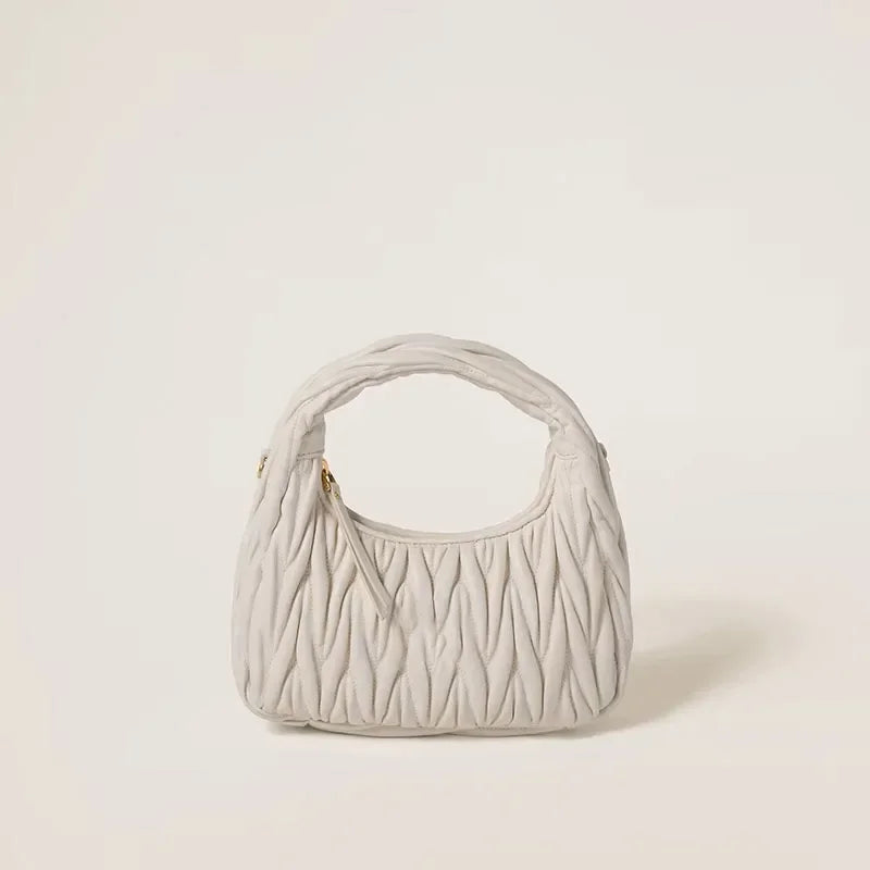 bag small handbag Crossbody bag one shoulder underarm mumui bag fashion casual sheepskin cloud muimuus bag wallet 6b5