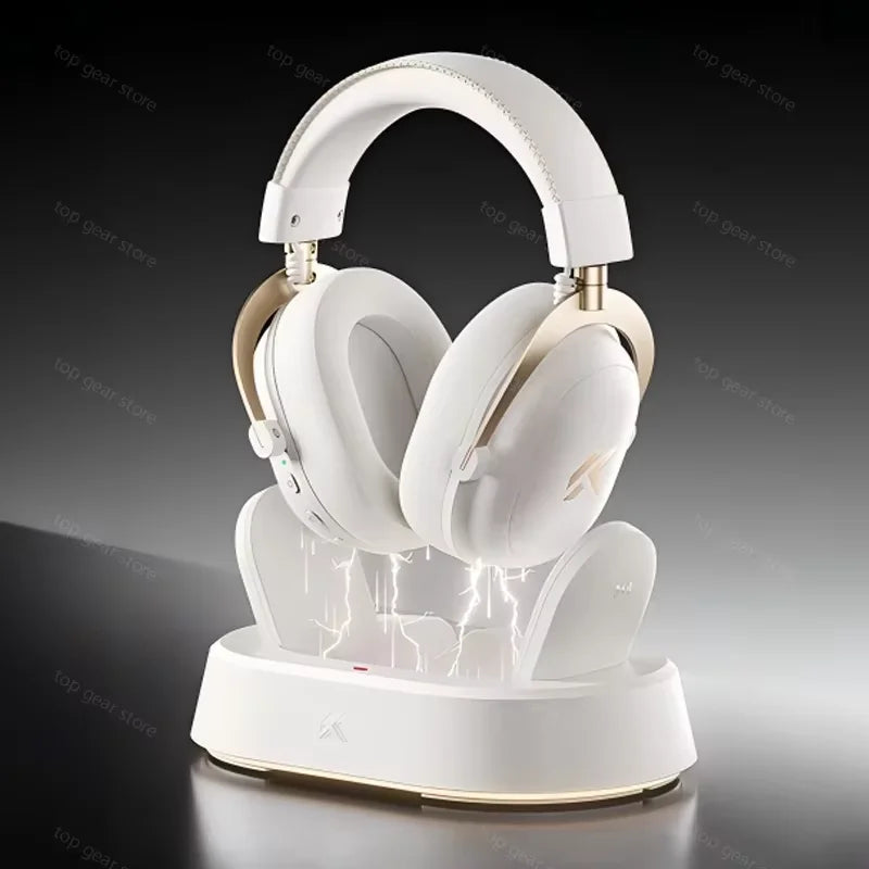 MCHOSE V9 Turbo Gaming Headset Support BT 2.4G Low Latency Wireless E-Sport Top Speed Connection with 2000mAh Magnetic Charging