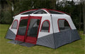 6-12Persons 2Rooms Large Space Tent Glamping Tourist Outdoor Camping Family Travel Anti-storm Suncreen Luxury UV 50+ Beach Play
