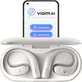 Open Ear AI Voice Recorder Earbuds with Instant Recording, Transcription & Summary for Meetings, Driving, Sports