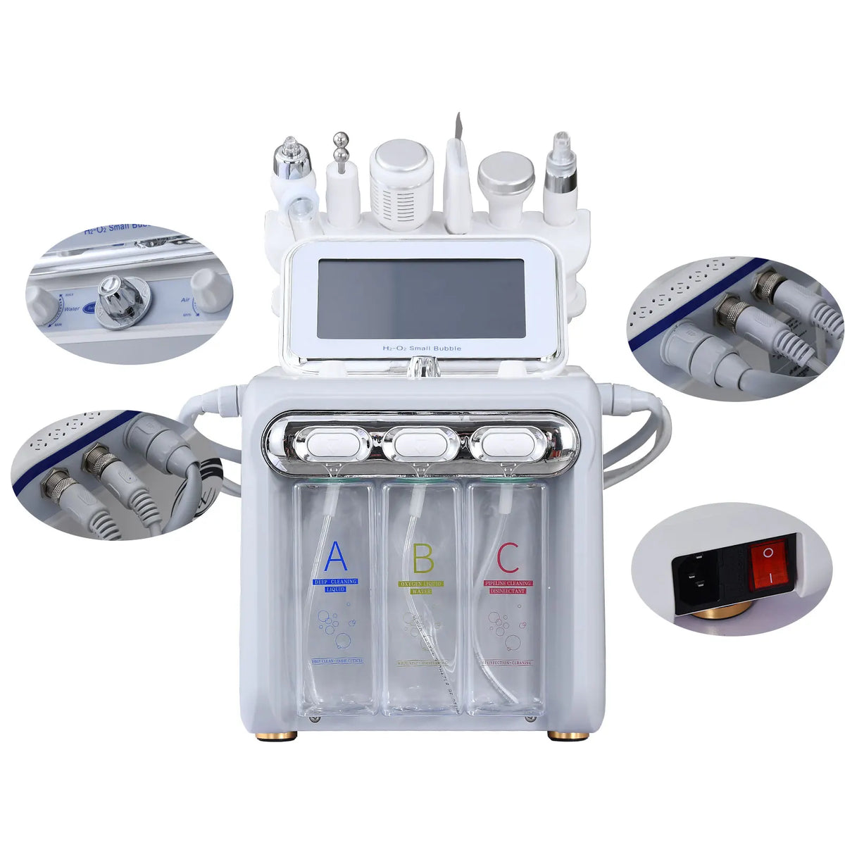 6 IN 1 Hydro Beauty Machine Skincare Face Care  Hydra Beauty