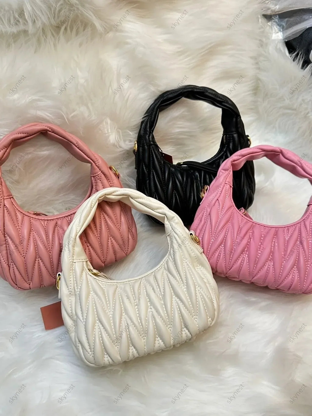 Designer Luxurys Bag Wander All Series Matelasse bag hobo new Inclined shoulder bags mens real leather Clutch bag handbags purse