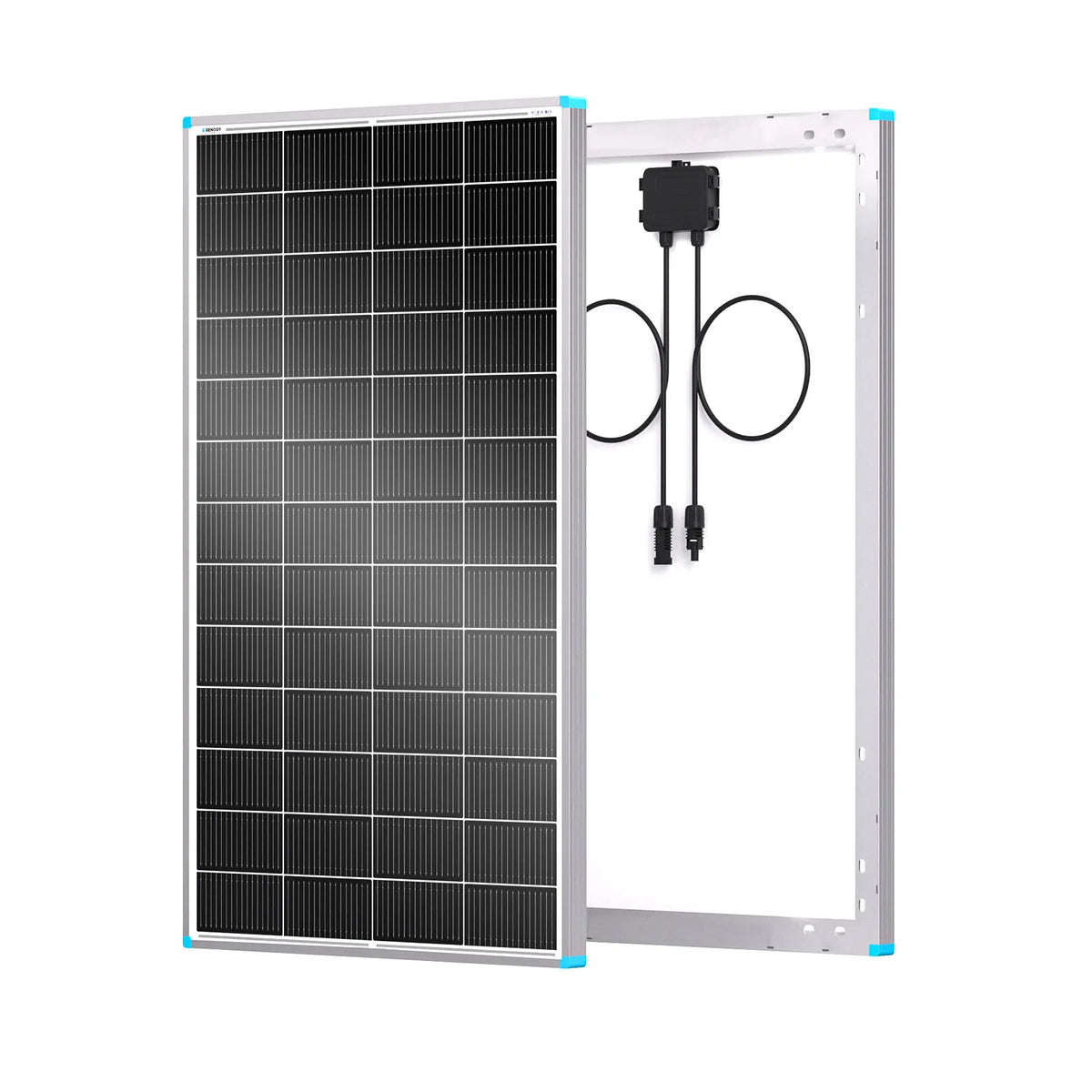 Renogy 16BB N-Type 200 Watt 24V Solar Panel, 24 Volt 200W Solar Panel 25% High-Efficiency, PV Module Power Charger for RV Marine