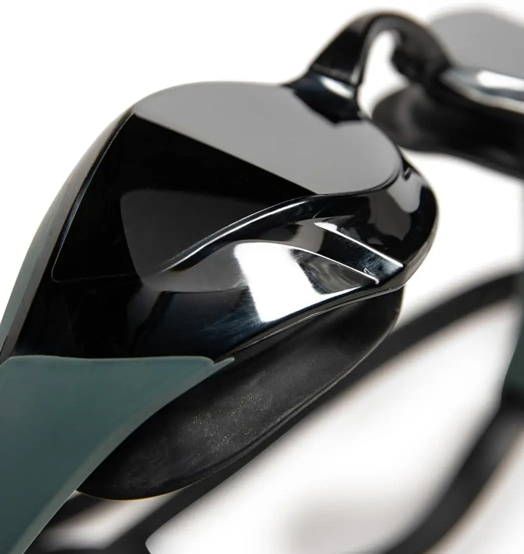 Anti-Fog Racing Swim Goggles for Men and Women with Polycarbonate Mirror/Non-Mirror Lens
