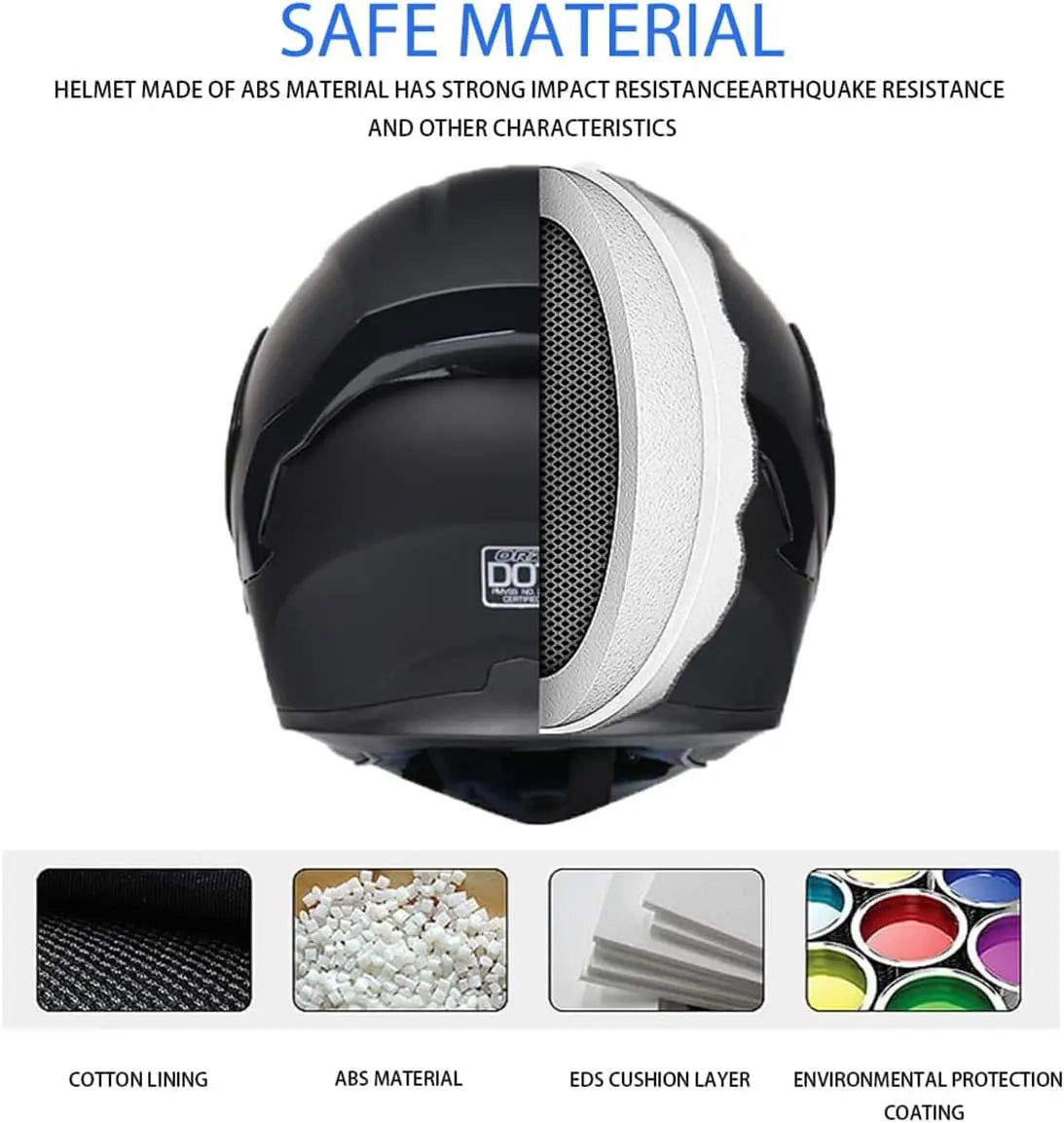 Bluetooth Motorcycle Helmet Modular Motorcycle Helmet with Bluetooth DOT Approved Dual Visor Full Face Flip up Bluetooth Integra