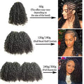 30 Inch Feather Crochet Human Hair Extensions Knotless Pre-Separated Kinky Straight Invisible Knot Human Crochet Hair For Women