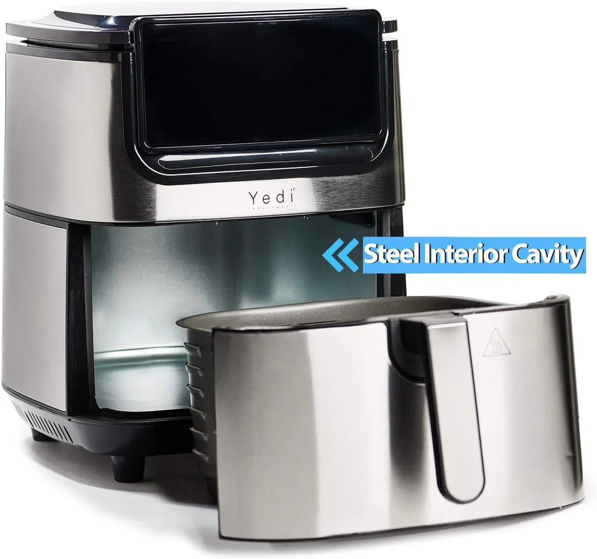 6.8 Quart Air Fryer with Ceramic Basket, Dehydration Function, LCD Screen & Accessory Kit