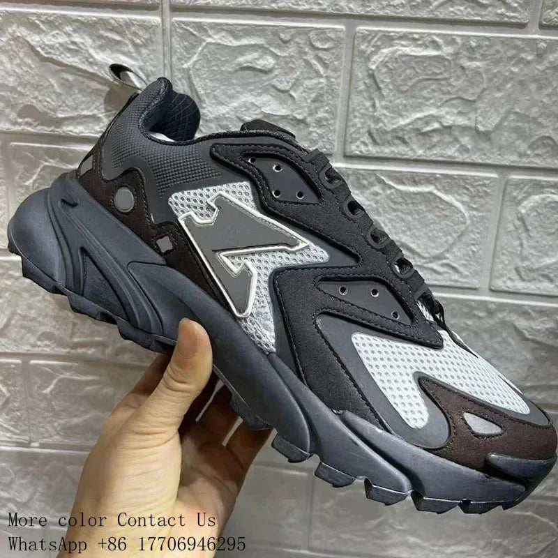 Designer B30 Runner Tatic Men's Sneakers Fashion mesh suede stitching casual  sneakers Men's outdoor B22 jogging shoes