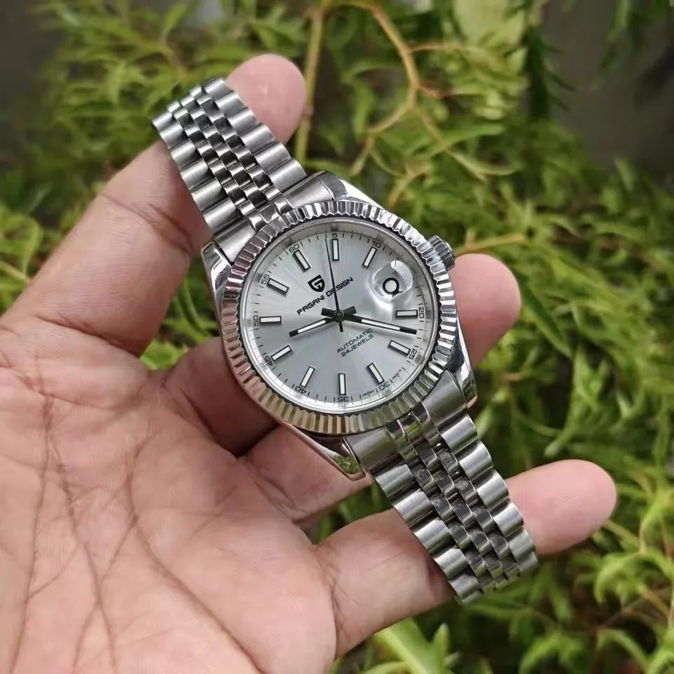 PAGANI DESIGN DD42 log dating Men watch Mechanical Watches Luxury Automatic Watch Men Sapphire waterproof Wrist Watches for men