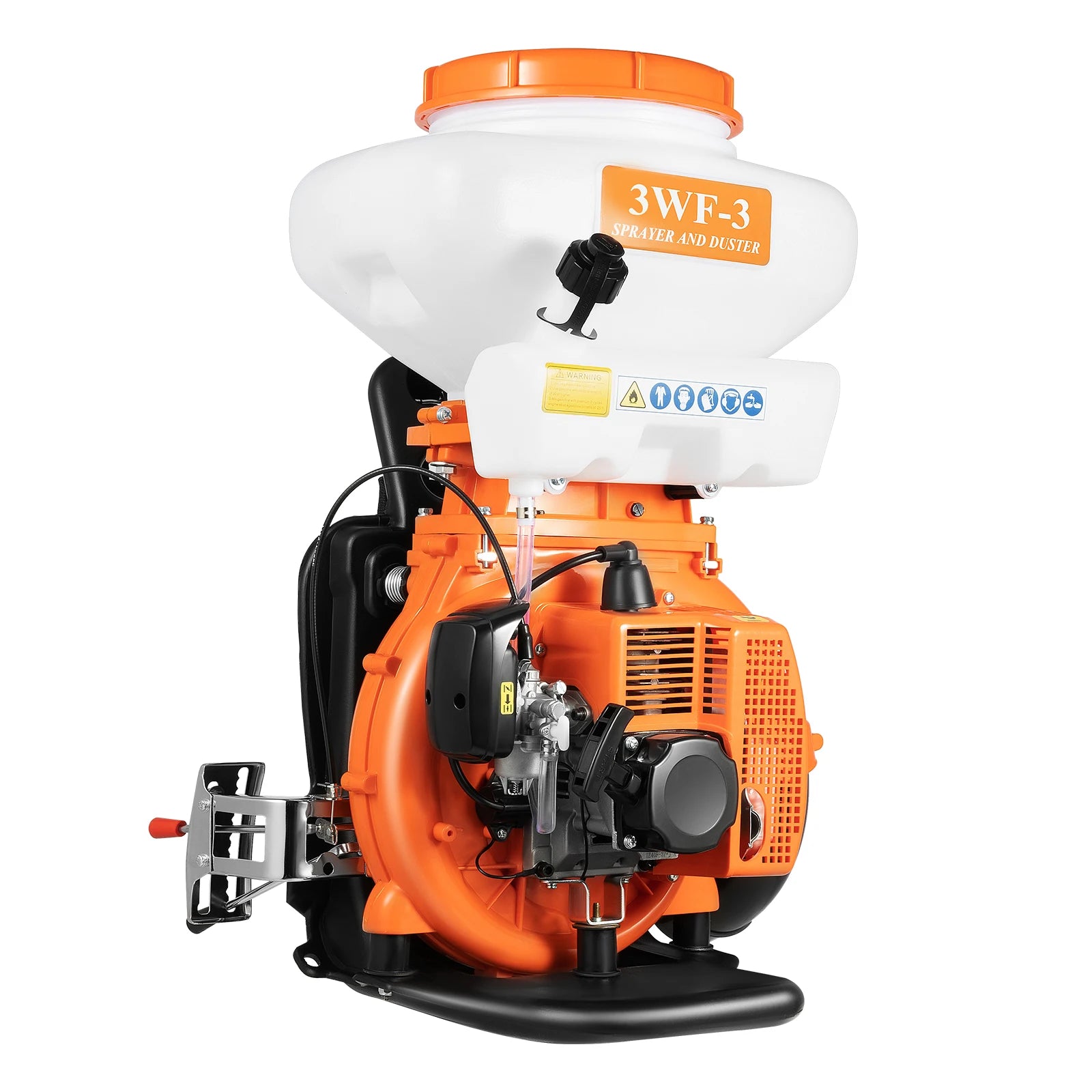 2.13KW Backpack Sprayer 14L Agricultural Mist Duster Sprayer 41.5cc Garden Sprayer 7500r 2 Stroke Gasoline Sprayer for Agricultu