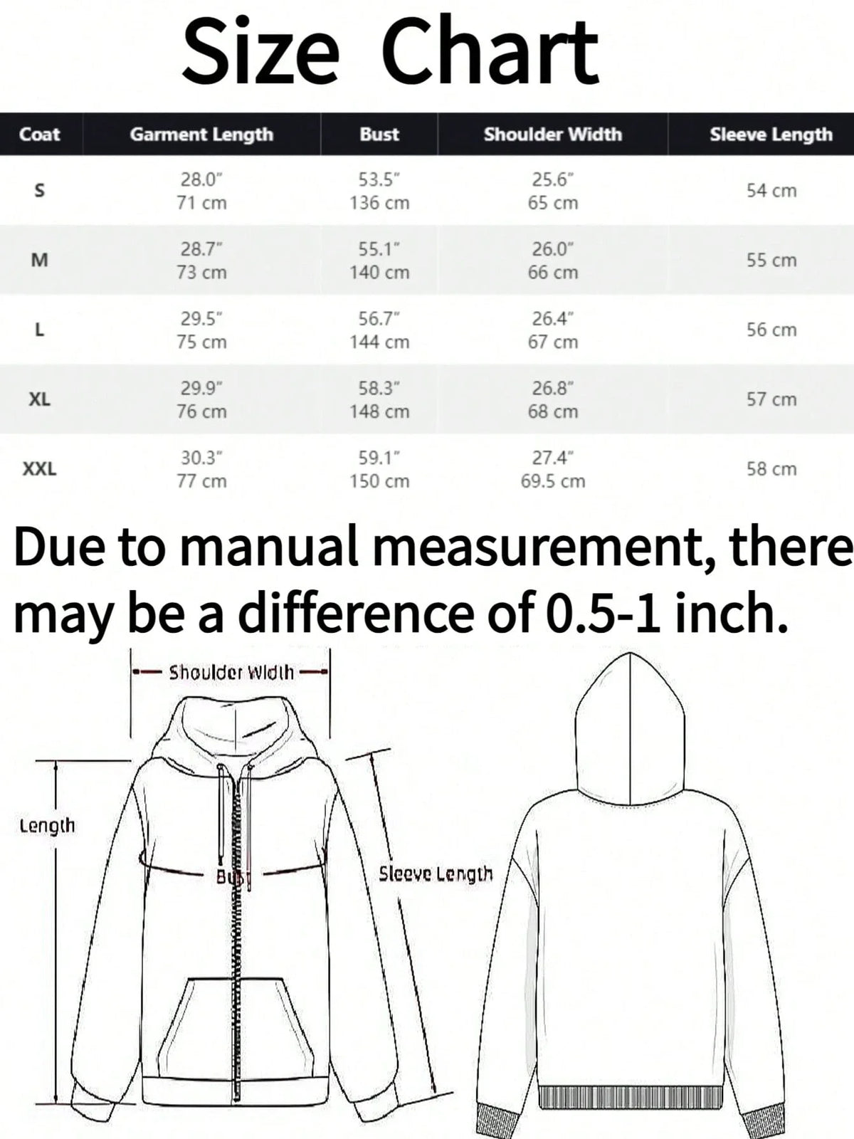 Casual Letter Print Jacket for Men Follow Your Hear Polka Dot All-Over Print Long Sleeve Autumn Sweatshirt Zipper Hoodie