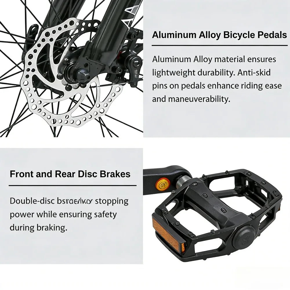 ALTRUISM H6 26" Mountain Bike – Full Suspension MTB with 21-Speed Shimano Gears & Disc Brakes for Adults
