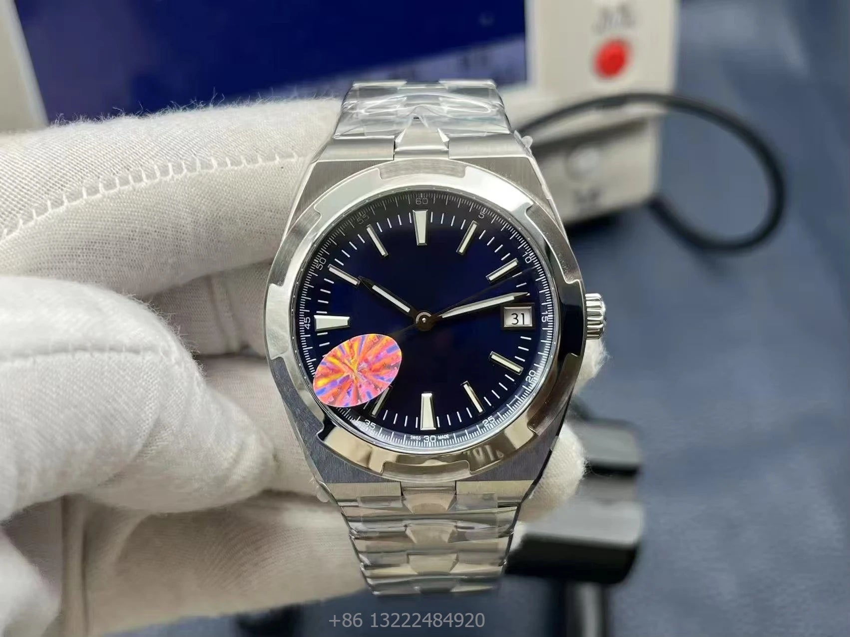 Excellent Quality Classic Simple Log Automatic Mechanical Watch-Limited Edition Business Luxury Fashion Stainless Steel Band