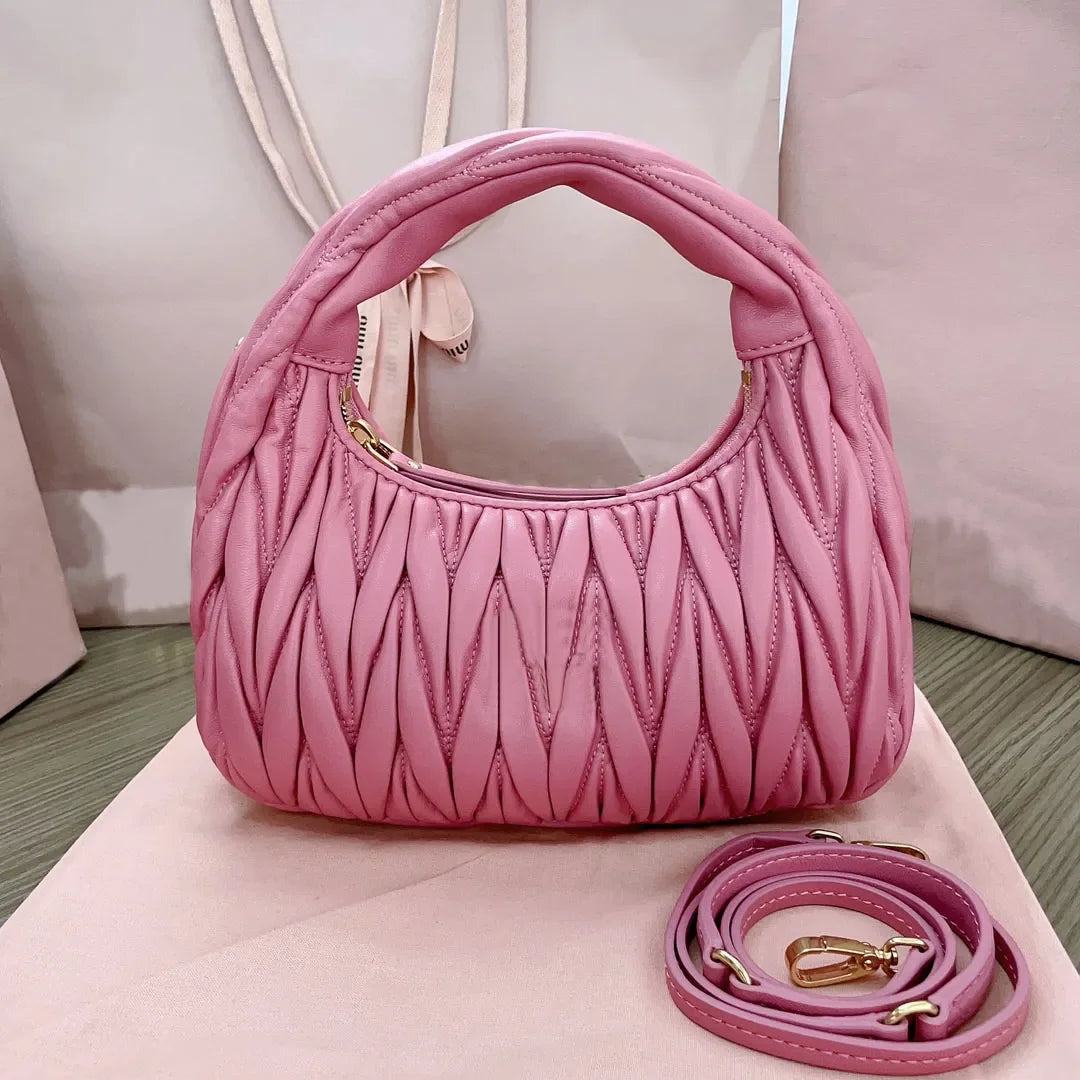 Evening Bag Women Senior Designer Genuine Leather Satchel Underarm Hobo Luxury With Shoulder Tote Bag Handbag Strap Clutch Purse