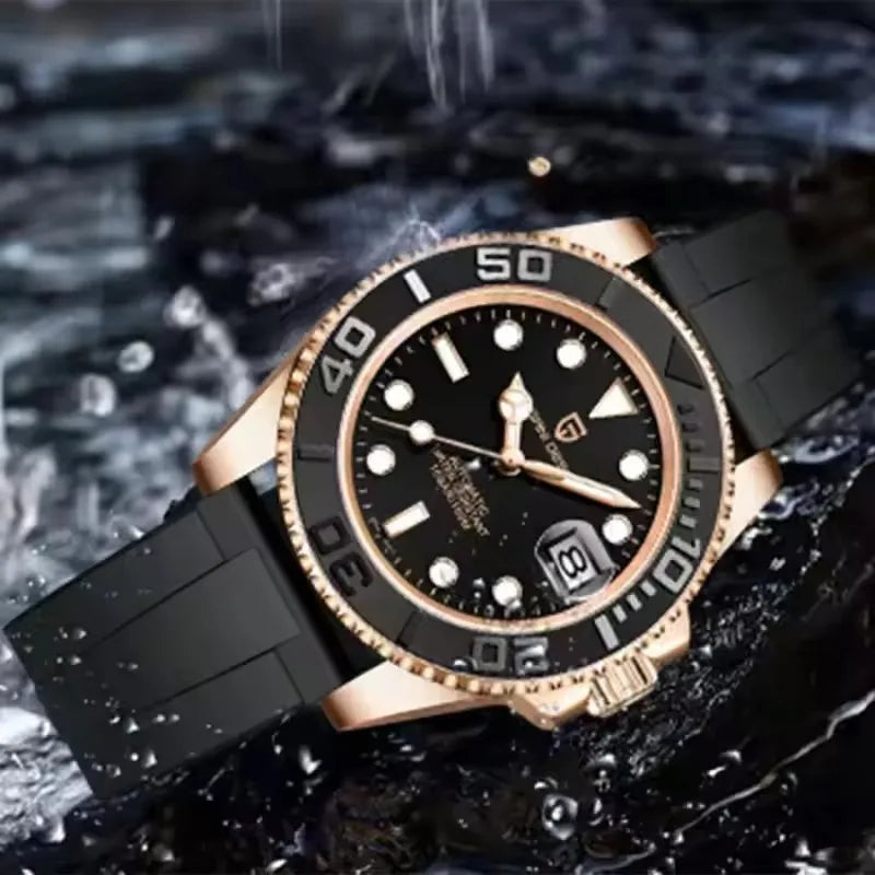 PAGANI DESIGN Luxury Men Mechanical Watches Japan movement 40MM AR Coated Sapphire Glass Waterproof Automatic Watches for men