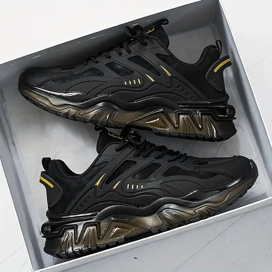New Outdoor Soft Comfortable Breathable Lightweight Shock-Absorbing Wear-Resistant Casual Fashionable Sports Running Shoes