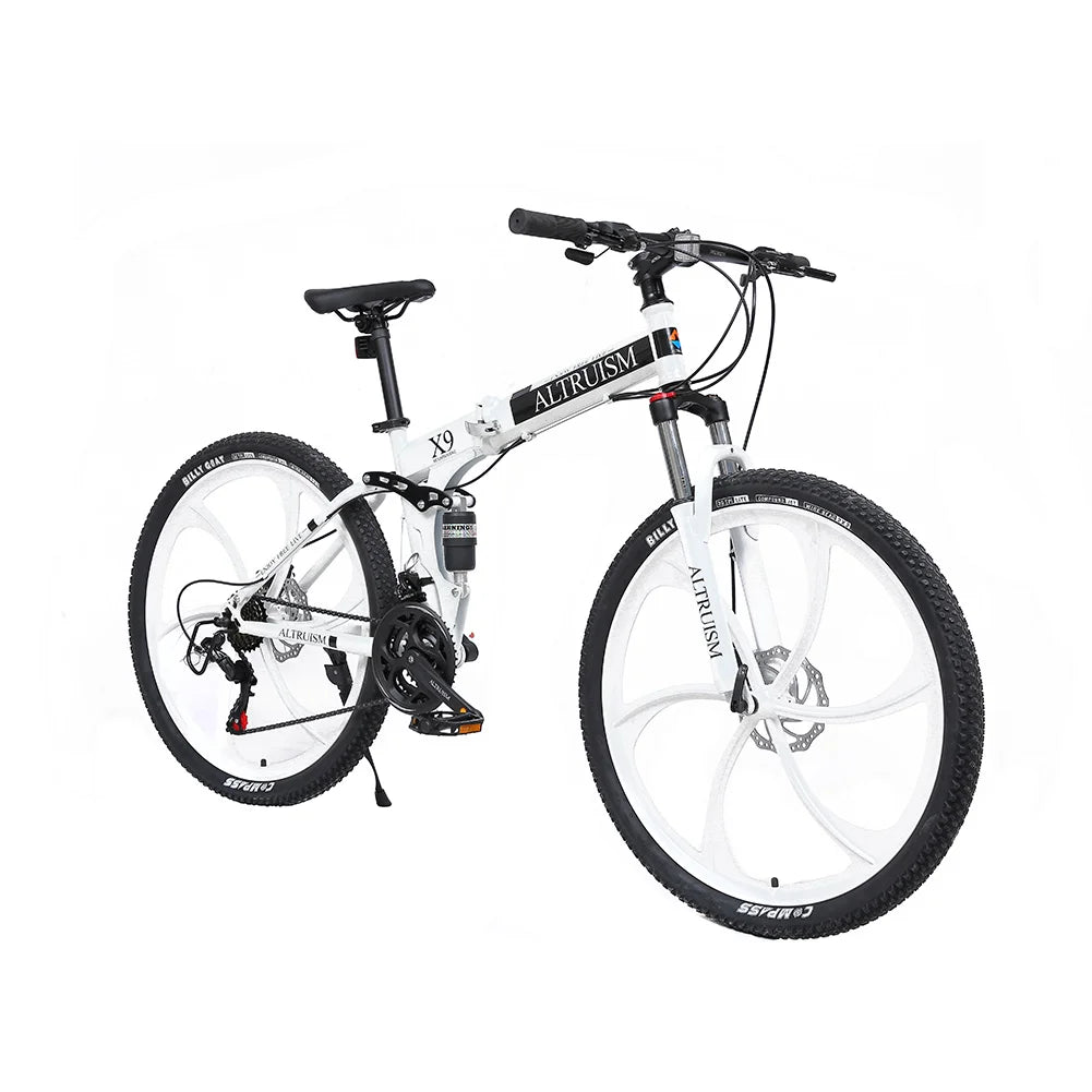 ALTRUISM H6 26" Mountain Bike – Full Suspension MTB with 21-Speed Shimano Gears & Disc Brakes for Adults