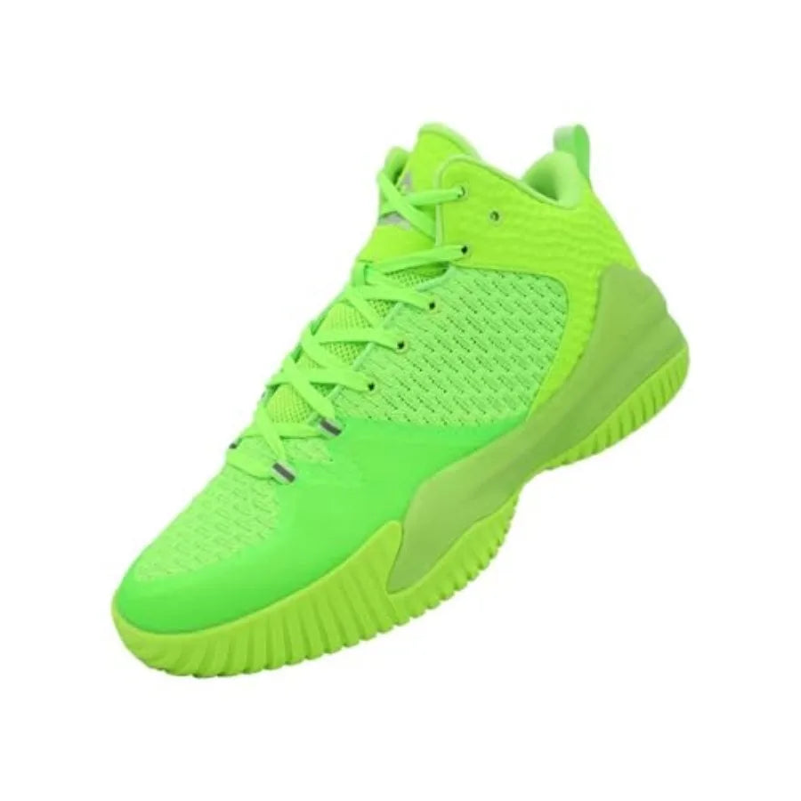 PEAK High Top Mens Basketball Shoes Lou Williams Streetball Master Breathable Outdoor Sneakers Cushioning Shoes for Fitness